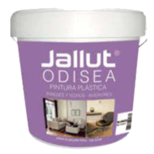 ODISEA PINTURA PLASTICA BLANCA 4L--0